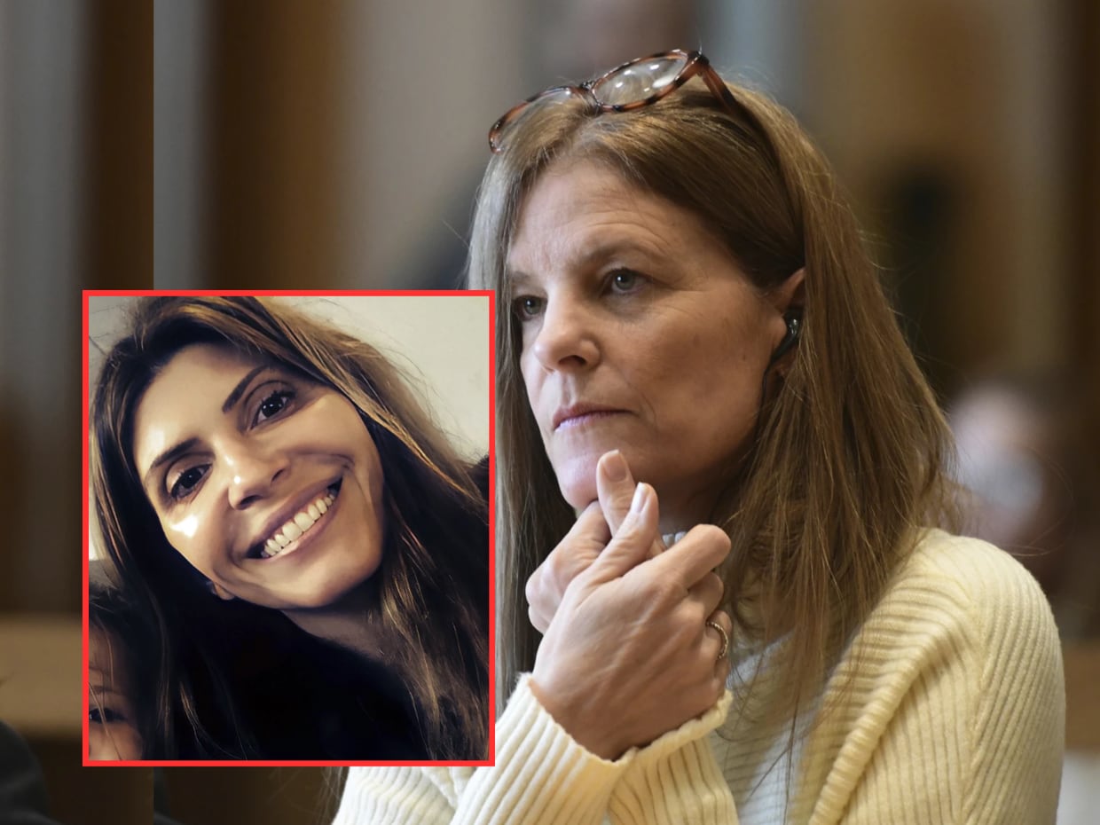 Michelle Troconis, la entonces novia de Fotis Dulos, fue acusada por su implicación en el asesinato de Jennifer Dulos. | AP