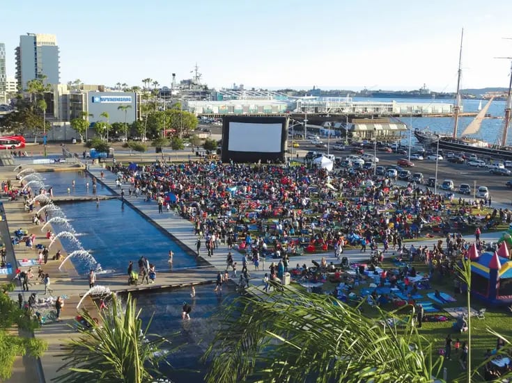 Inicia en San Diego temporada de cine gratis al aire libre