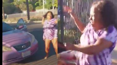 VIDEO: Policía identifica a mujer grabada golpeando a vendedora de tacos en Los Ángeles