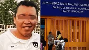 Capturan a profesor que violó a alumna del CCH Naucalpan; estuvo prófugo por 6 meses