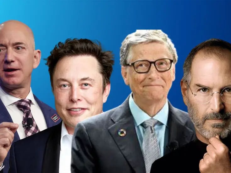 ¿Qué estudiaron Jeff Bezos, Elon Musk, Steve Jobs y Bill Gates?