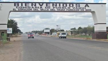 Falta de dinero paraliza nuevo panteón en Pueblo Yaqui