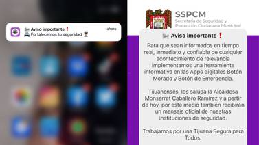 Apps de la Sspcm notificarán sobre incidentes relevantes en Tijuana