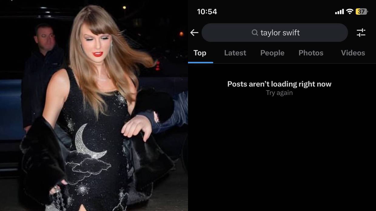 X (Twitter) suspende búsqueda de “Taylor Swift” tras reporte de imágenes explícitas falsas con IA