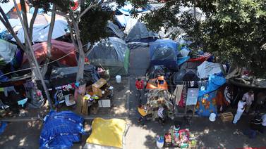Revela titular de SSPC las problemáticas del campamento migrante