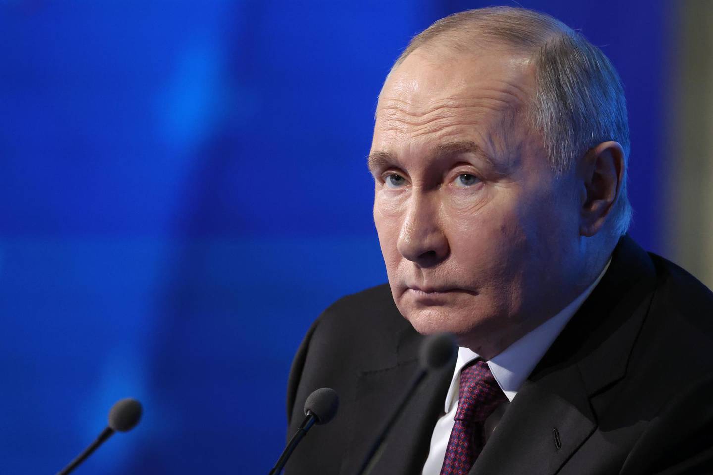 El presidente ruso, Vladímir Putin, en una imagen de archivo. EFE