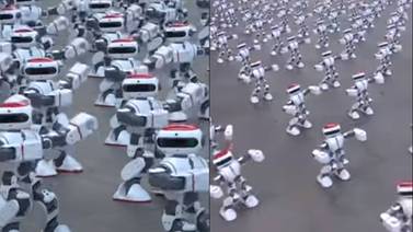 VIDEO: 1 mil 372 robots bailan simultáneamente para romper récord mundial