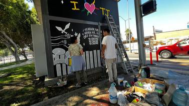 ‘Sittios creativos, murales para mi ciudad’ inicia en 17 estaciones del SITT