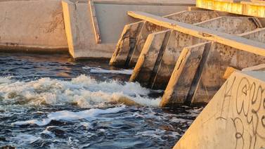 Agua turbia afectará el sistema de canales