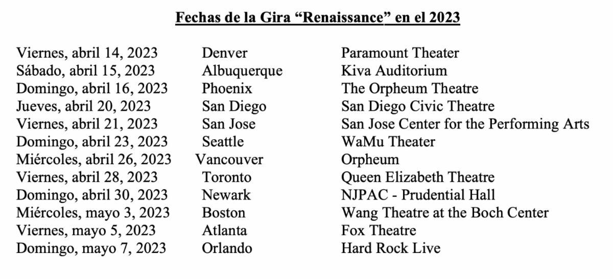 Gipsy Kings llega al Civic Theatre de San Diego Noticias de Tijuana