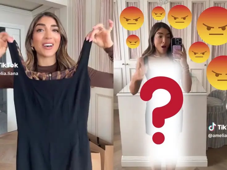TikTok: Mujer enfurece a usuarios al cortar un vestido vintage de Dolce & Gabbana