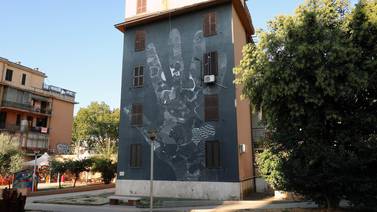 Un museo de arte urbano en la periferia de Roma