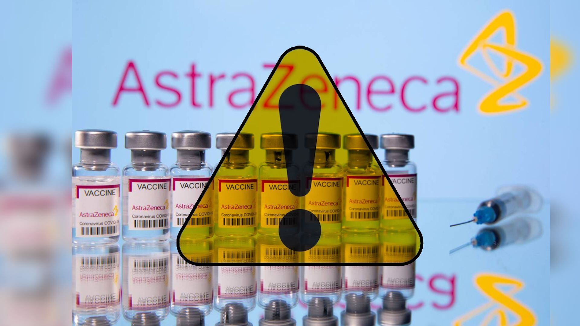 AstraZeneca reconoció posibles efectos secundarios en su vacuna contra Covid-19 como trombosis.