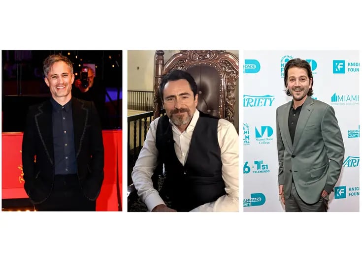 Demián Bichir, Diego Luna y Gael García Bernal compiten en el festival de cine de Tribeca
