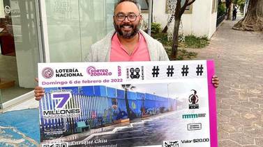 Lotería Nacional lanza billete dedicado al Mural de la Hermandad de Enrique Chiu