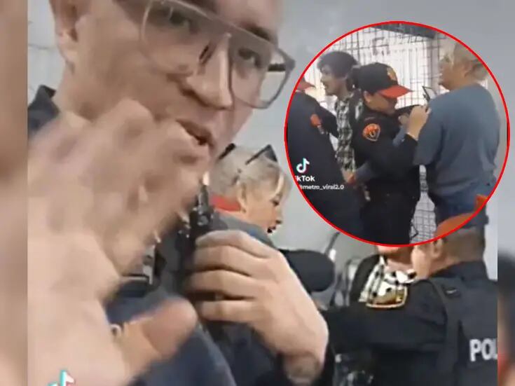 Denuncian a policías por abuso en Metro de CDMX; “ayuda, no hice nada”, clama pareja en video