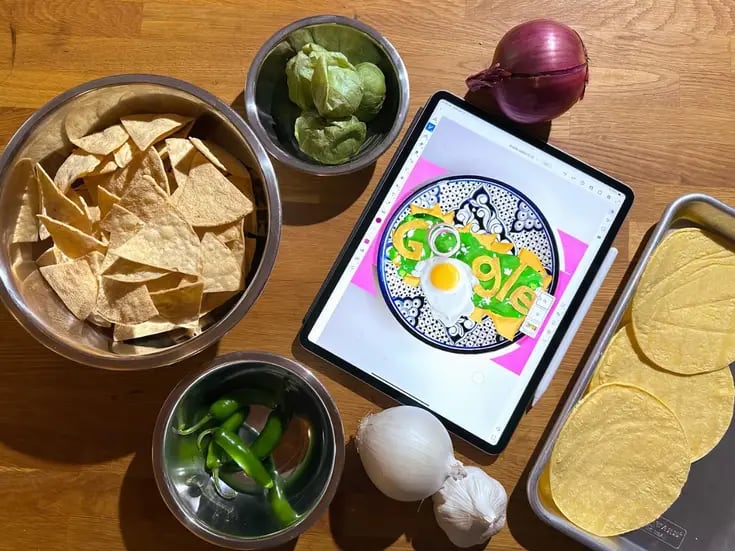 Google celebra a los chilaquiles mexicanos con un doodle