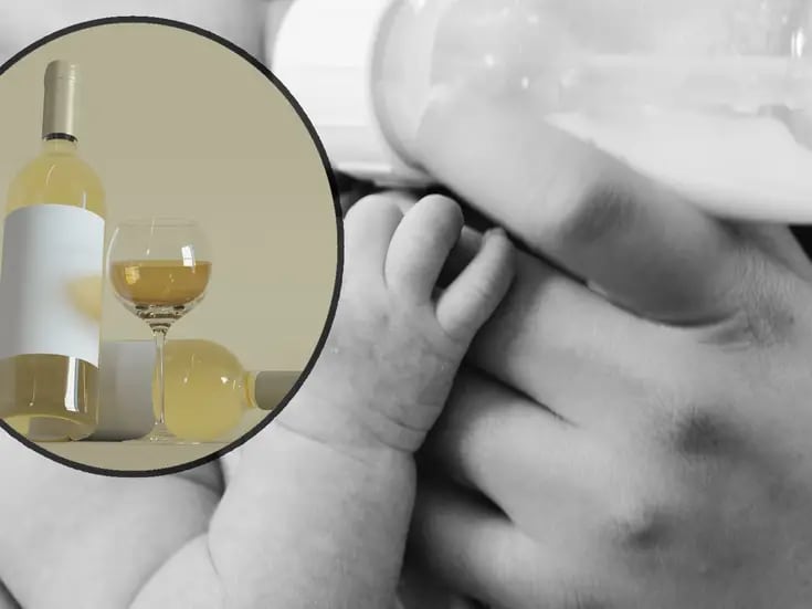 Abuelita da vino a bebé por error y acaba con coma etílico en Italia