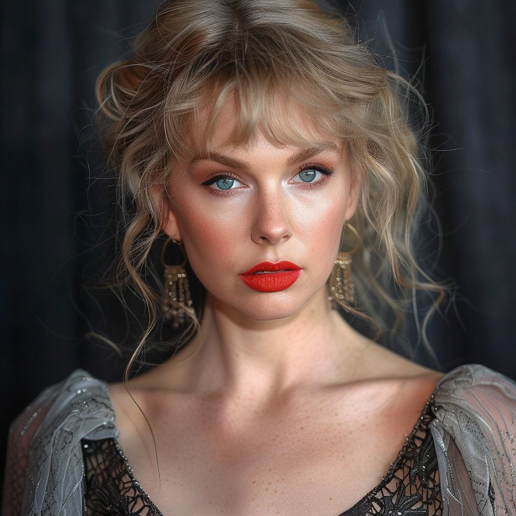 Belleza madura: Descubre la imagen generada por IA de Taylor Swift a los 60, donde la edad no eclipsa su encanto.