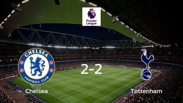 Chelsea contiene a Tottenham Hotspur en su estadio (2-2)