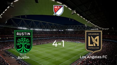  Austin FC muestra su poderío tras golear a Los Angeles FC (4-1)