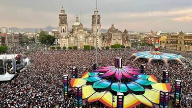 Más de 200 mil personas asistieron al “Gran Baile de Sonideros y Sonideras” en el Zócalo