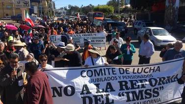 #TijuanaMarcha por cuarta ocasión por alza de impuestos