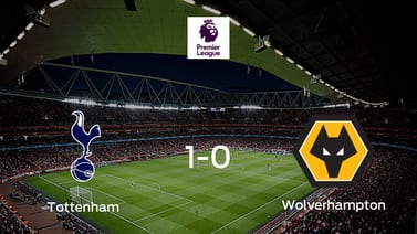 Tottenham Hotspur se lleva tres puntos tras ganar 1-0 a Wolverhampton Wanderers
