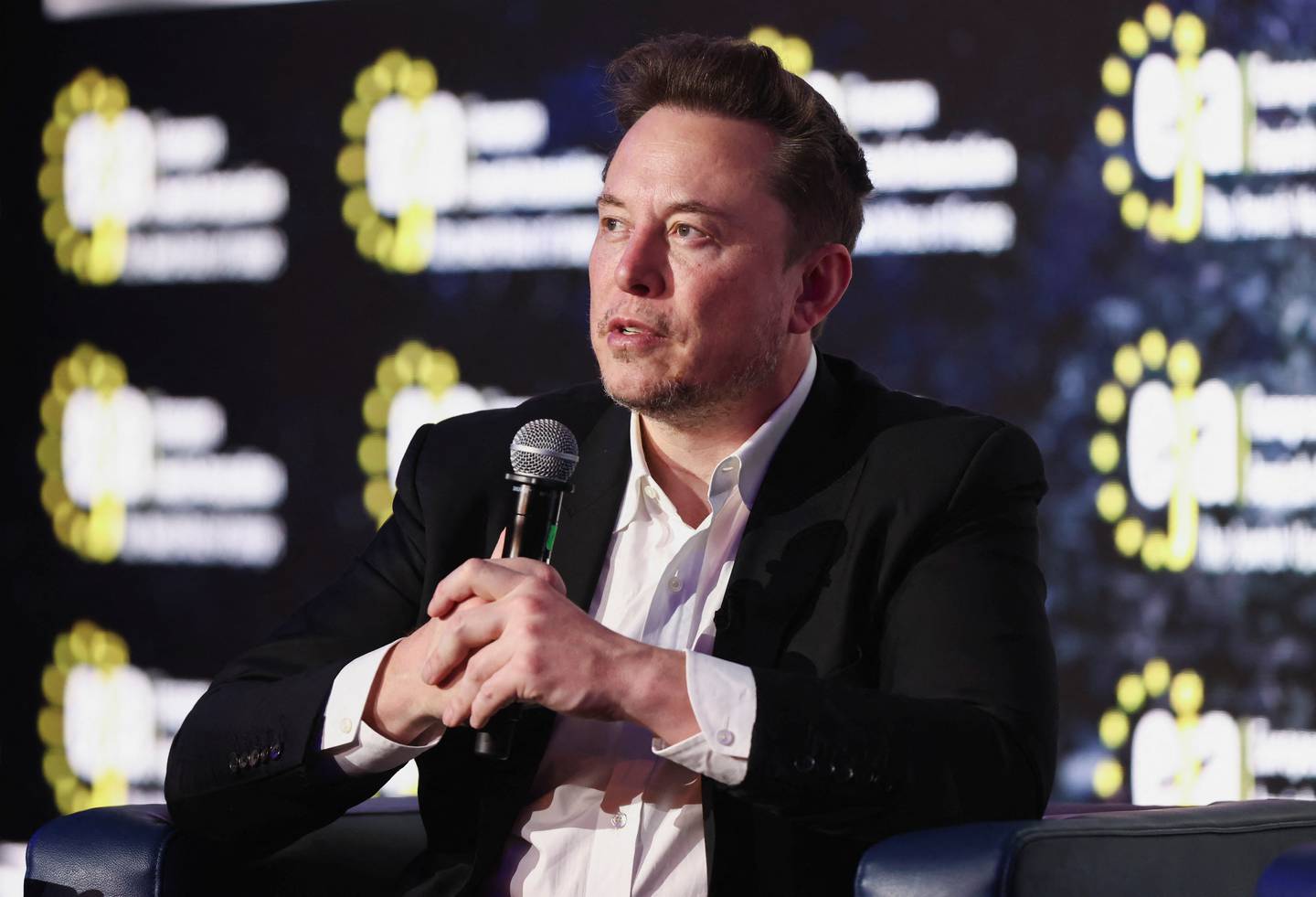 FOTO DE ARCHIVO: El CEO de Tesla, Elon Musk, asiste a una conferencia organizada por la Asociación Judía Europea, en Cracovia, Polonia, el 22 de enero de 2024. REUTERS/Lukasz Glowala/Foto de archivo