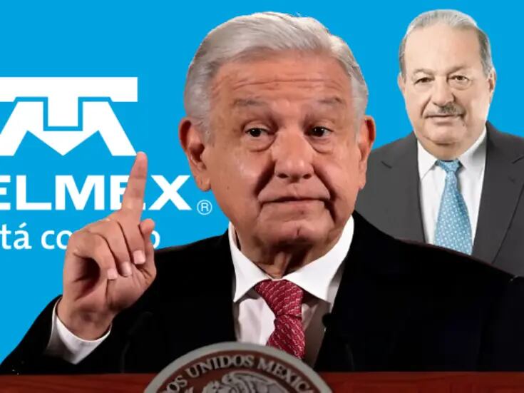 AMLO descarta comprar Telmex a Carlos Slim tras decir que “no es negocio” por “números rojos”