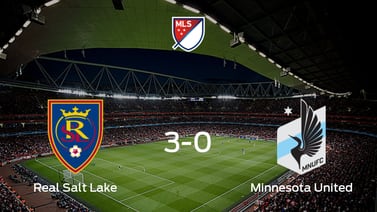 Goleada de Real Salt Lake frente Minnesota United (3-0)