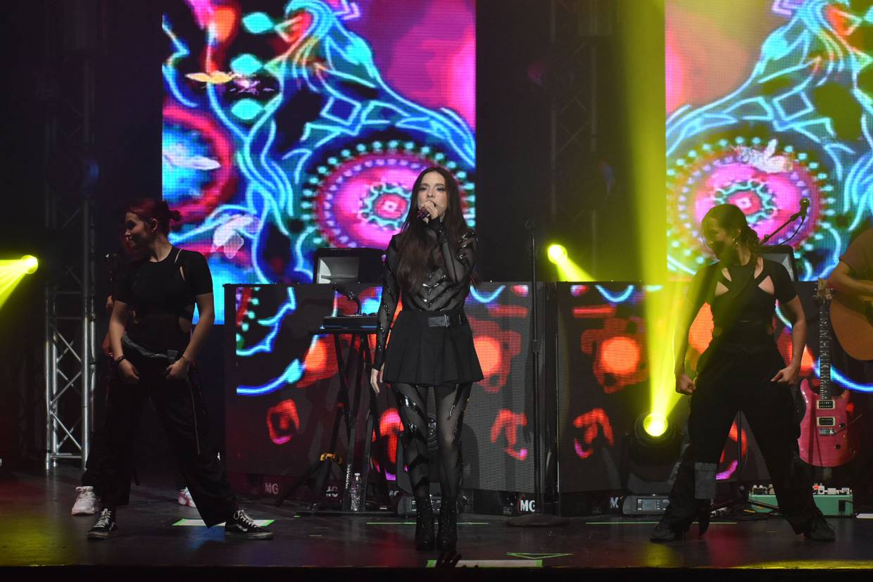 Paty Cantú ofreció su espectáculo “Feliz Breakup Tour” en Tijuana.