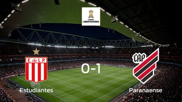 Athletico Paranaense pasa a la siguiente fase de la Copa Libertadores tras 
ganar 1-0 a Estudiantes La Plata