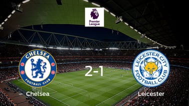  Chelsea se hace fuerte en casa y vence a Leicester City (2-1)