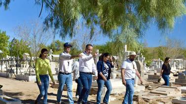 Hermosillo: Constata Antonio Astiazarán una celebración de Día de Muertos limpia y ordenada