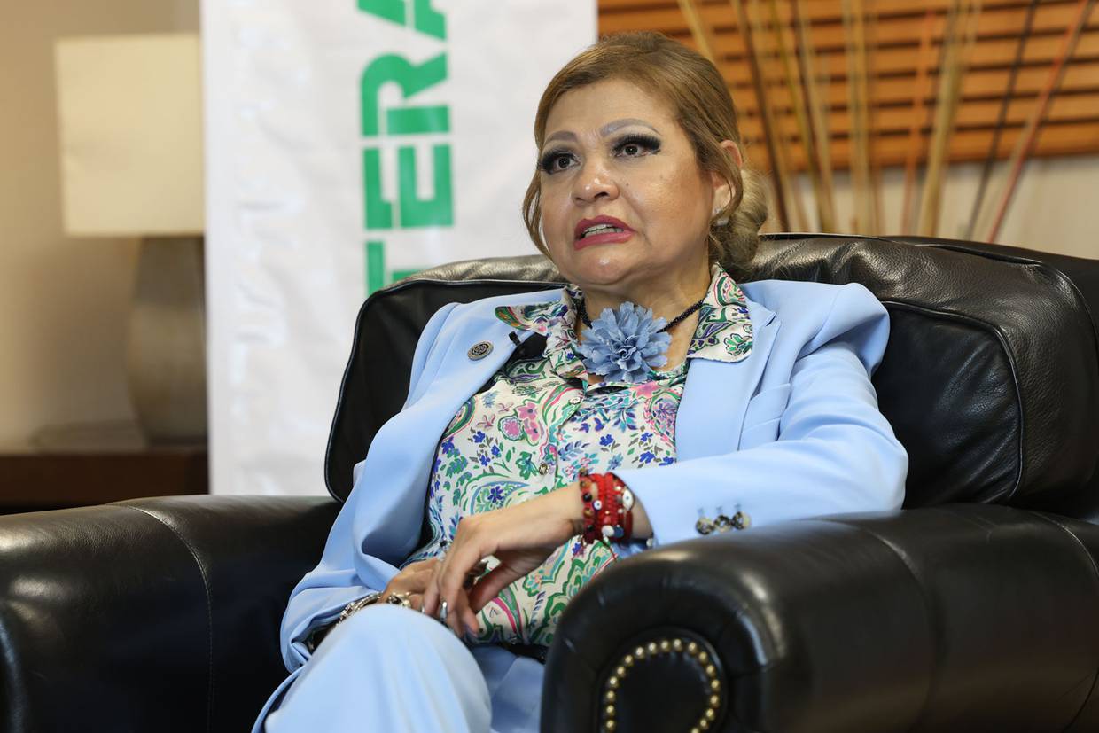 La fiscal General del Estado, María Elena Andrade Ramírez compartió con GH los detalles de sus primeros meses de trabajo al frente de la dependencia.