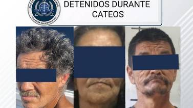 Cateos en Ensenada dejan tres detenidos, decomisos de arma abastecida y narcóticos