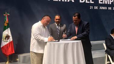 Canirac e Inami firman convenio para brindar empleo a migrantes
