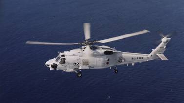 Fatal accidente: helicópteros de la Armada japonesa se estrellan en el Pacífico