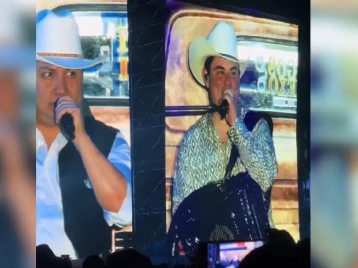 Julión Álvarez y Alfredo Olivas interrumpen su concierto en Chihuahua para evitar una multa