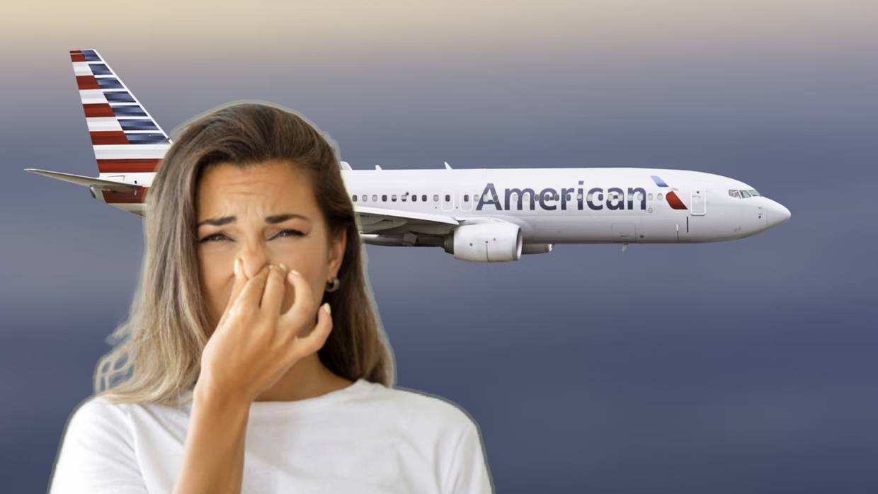 Pasajero de American Airlines causa retraso por flatulencias en el avión.