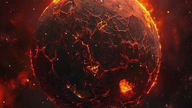 Planeta rojo habitable con actividad volcánica intensa es descubierto por cienfíticos