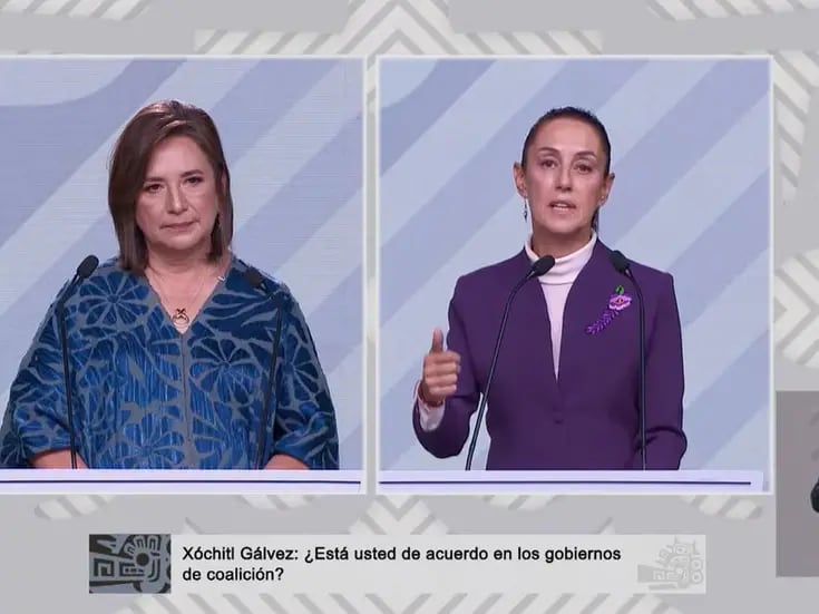 INE ordena suprimir declaraciones de Xóchitl Gálvez por presunta calumnia contra Claudia Sheinbaum en el debate presidencial