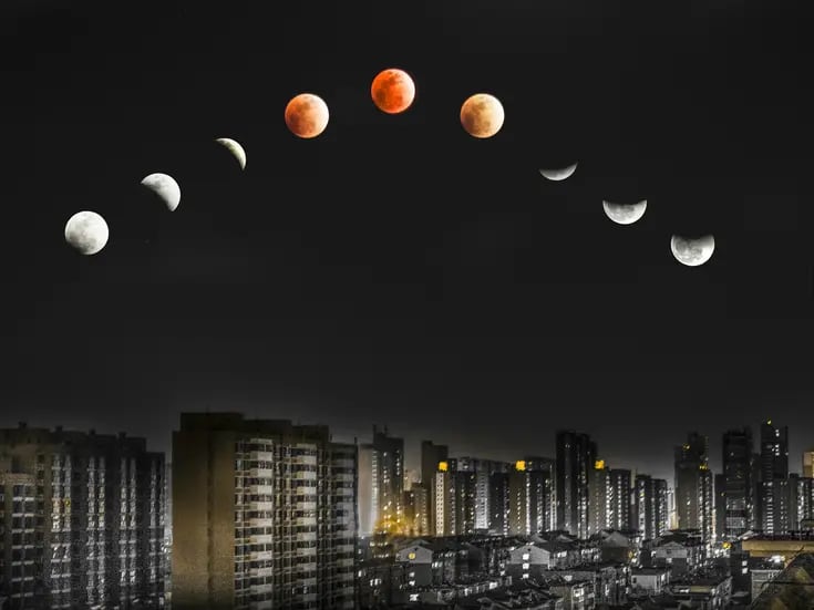 ¿Por qué las fases de la luna se ven distintas en diferentes países?