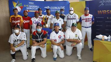 Presentan Copa Mundial de Beisbol Sub-15 en el estadio Héctor Espino