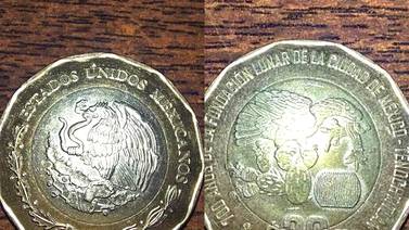 Moneda con escudo doble del águila sobre el nopal se encuentra en venta por 11 mil 800 pesos