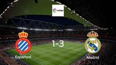  Real Madrid deja sin sumar puntos a Espanyol (3-1)