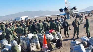 Arriban aproximado 150 elementos del Ejército Mexicano a Tijuana