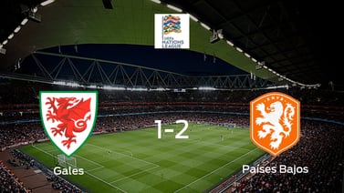 Países Bajos se lleva tres puntos tras vencer 2-1 a Gales