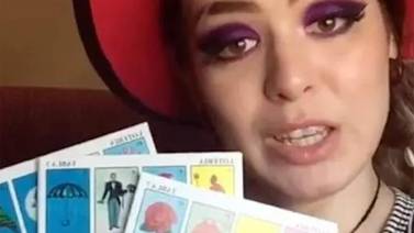 La tiktoker Bruja Cat confunde la lotería mexicana con un tarot